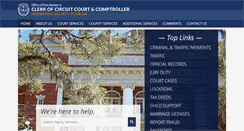 Desktop Screenshot of hernandoclerk.com